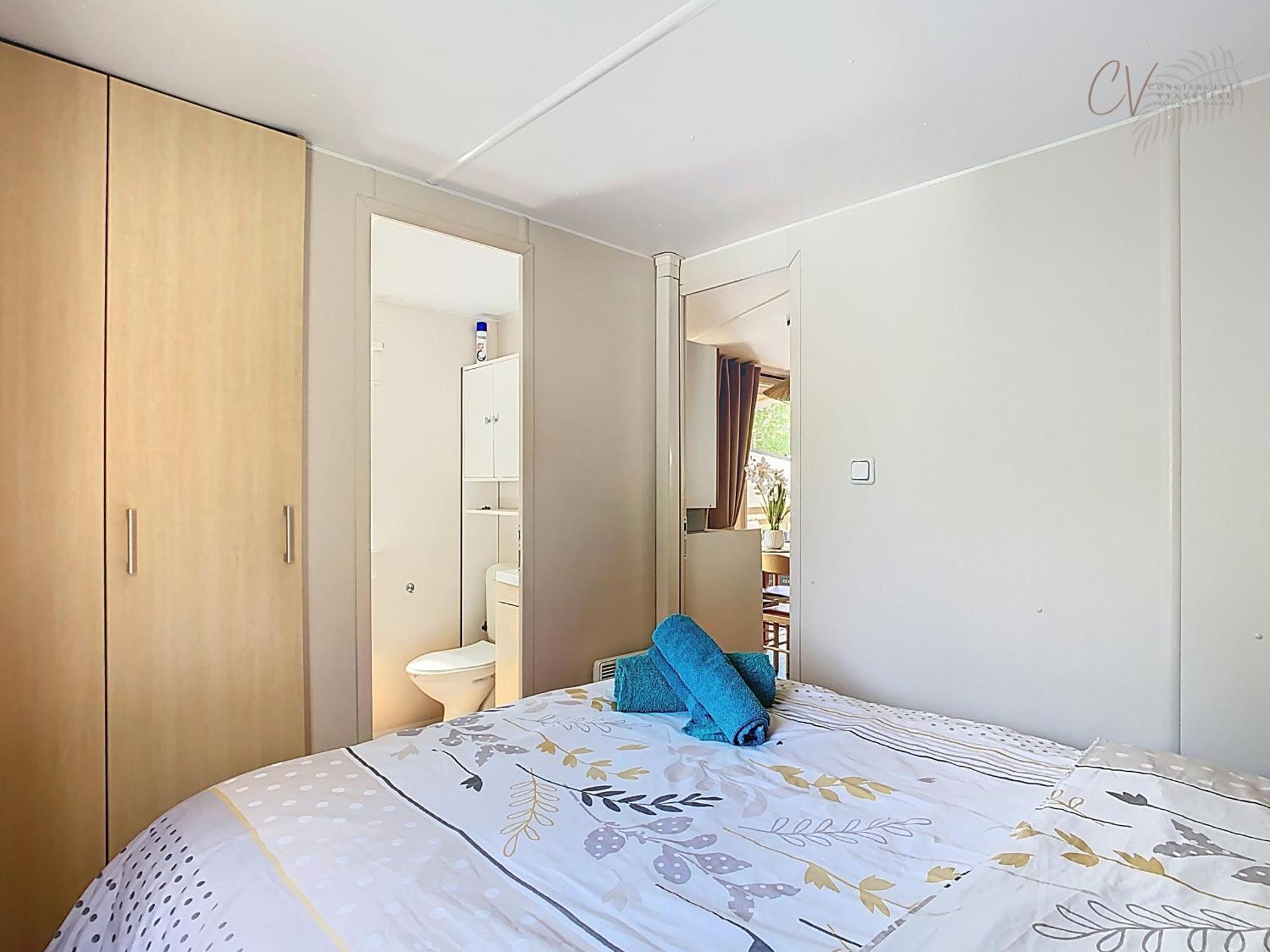 ויאס Grand Mobil Home 3Chbr 2Sdb Camping La Carabasse מראה חיצוני תמונה