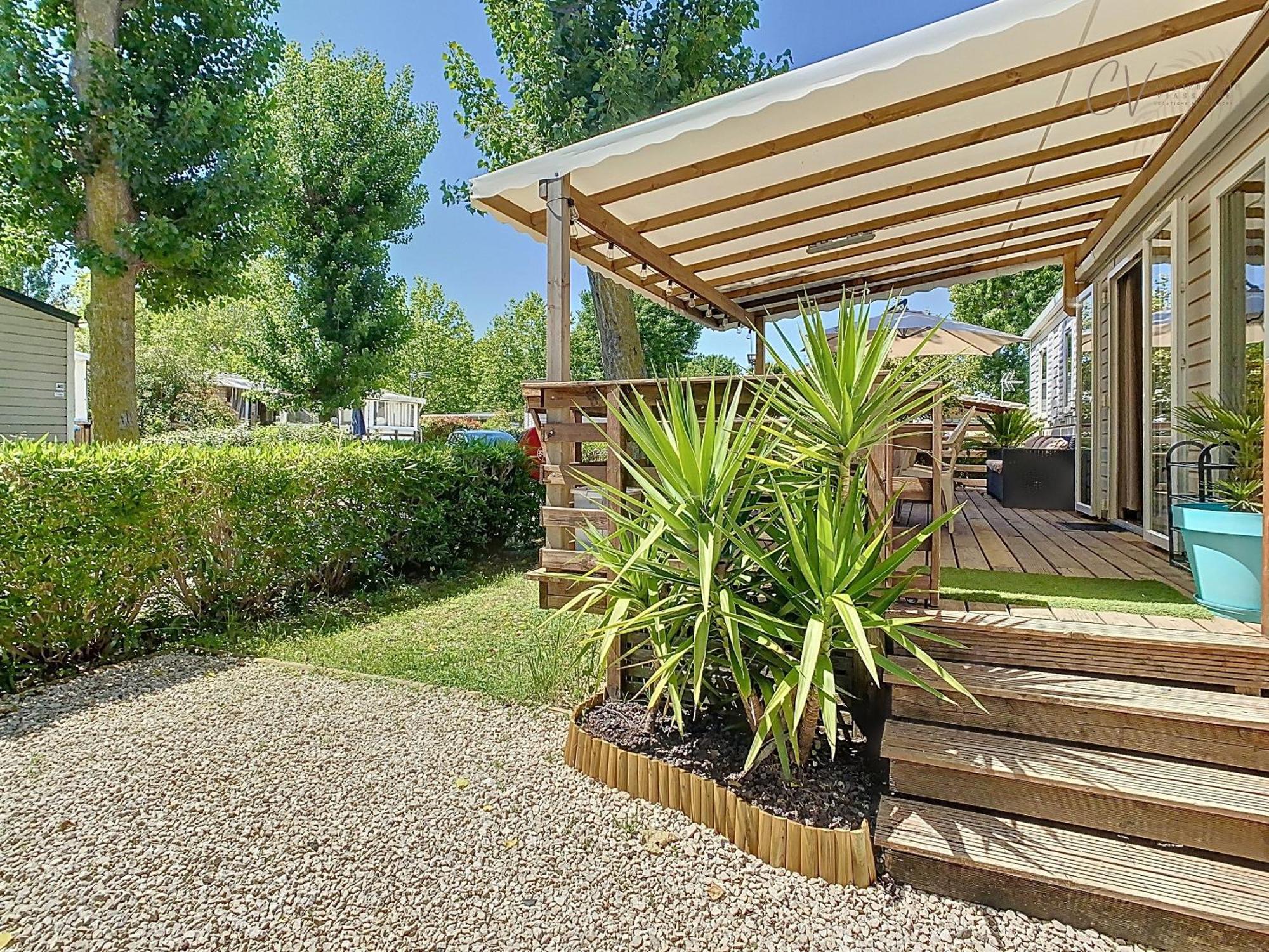 ויאס Grand Mobil Home 3Chbr 2Sdb Camping La Carabasse מראה חיצוני תמונה